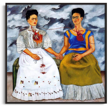 Inspiration Les Deux Fridas Frida Kahlo - peinture à l'huile