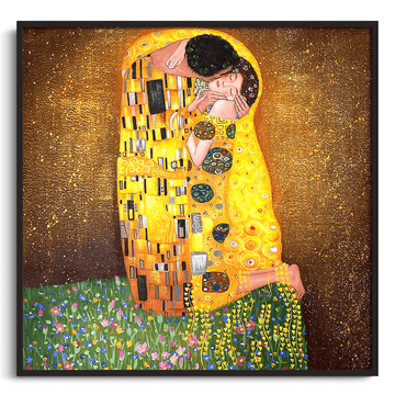 Inspiration Le Baiser Klimt - peinture à l'huile