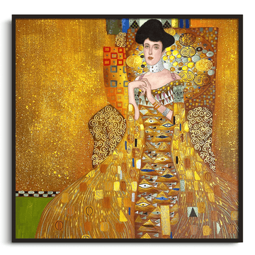 Inspiration Portrait d'Adèle Bloch-Bauer Klimt - peinture à l'huile