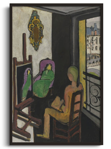 Inspiration Le Peintre dans son atelier Matisse - peinture à l'huile
